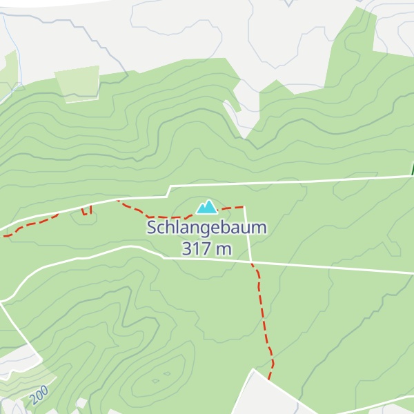Map of Schlangebaum