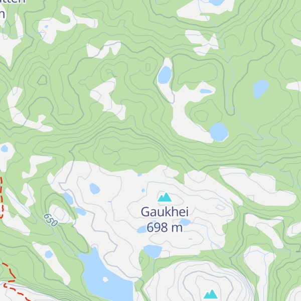 Map of Taklinodden