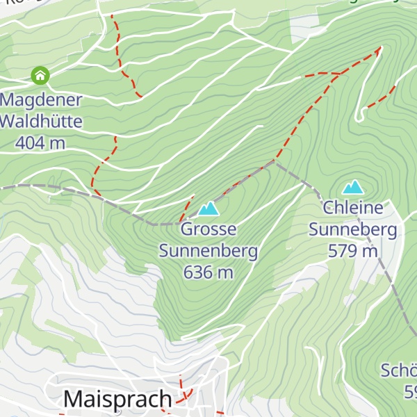 Map of Grosse Sunnenberg