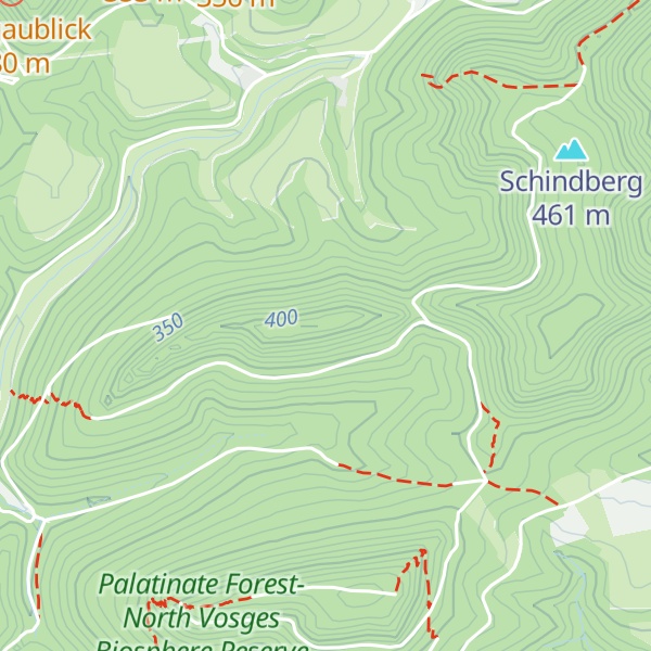 Map of Pferchfeldfelsen