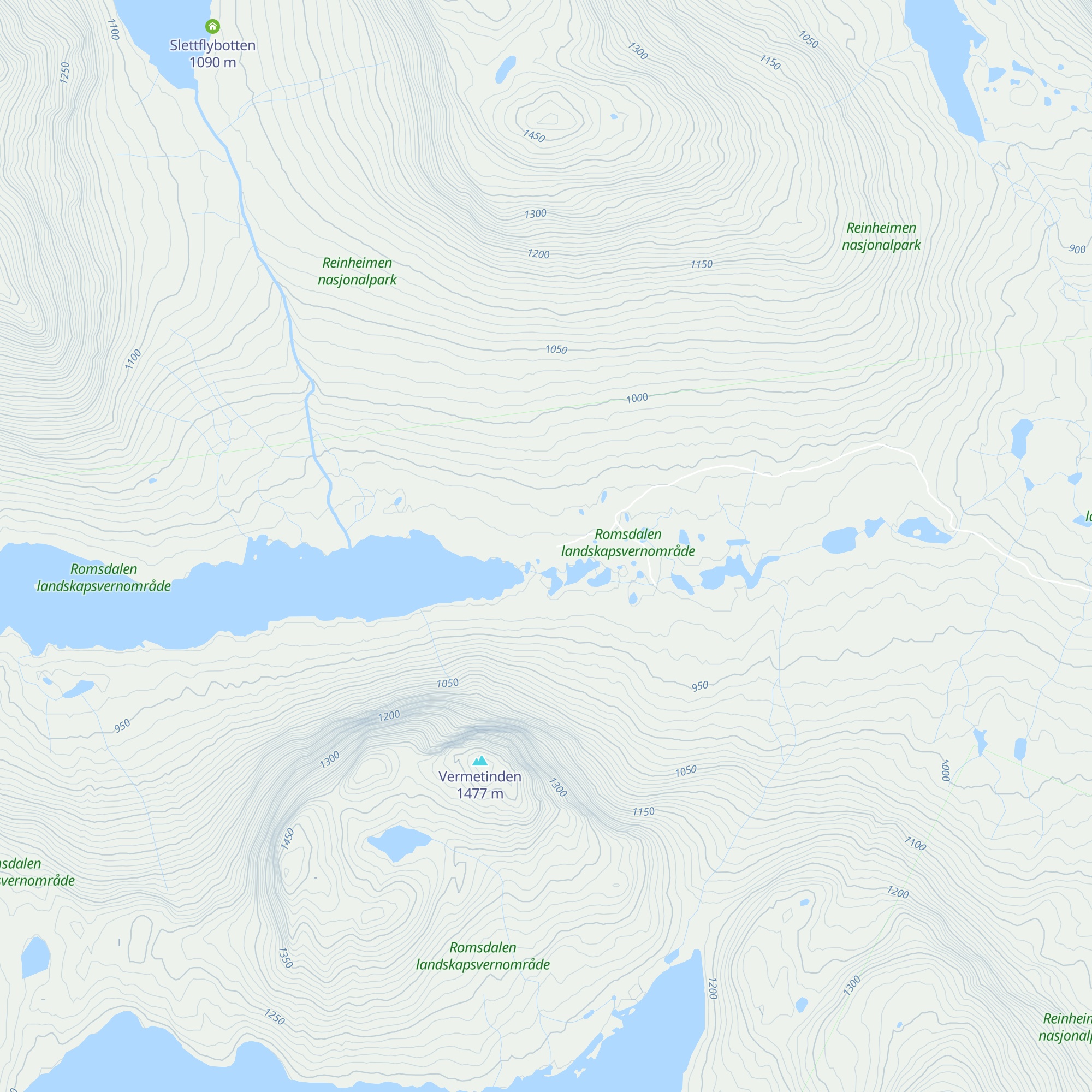 Langvassbu map