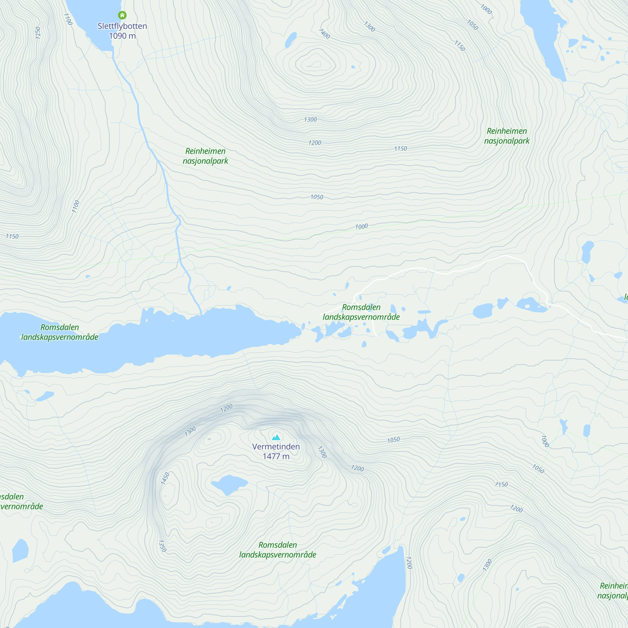 Langvassbu map
