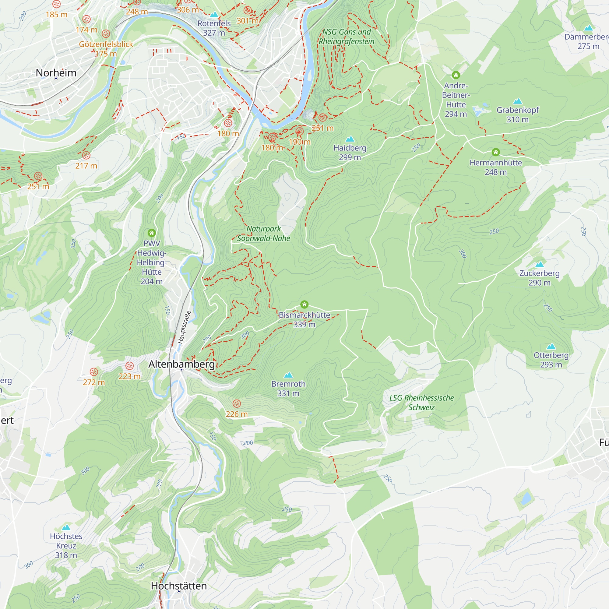 Bismarckhütte map