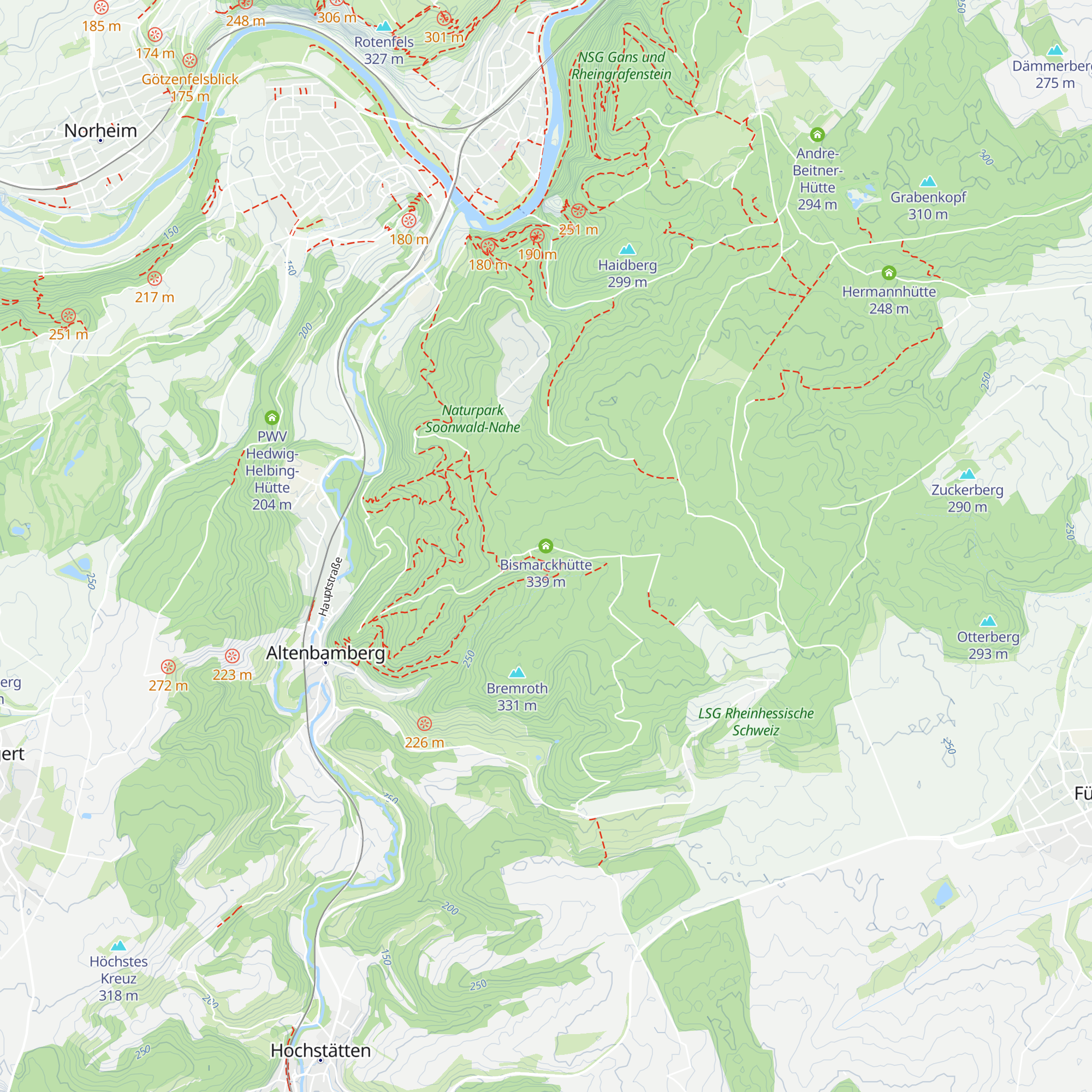 Bismarckhütte map