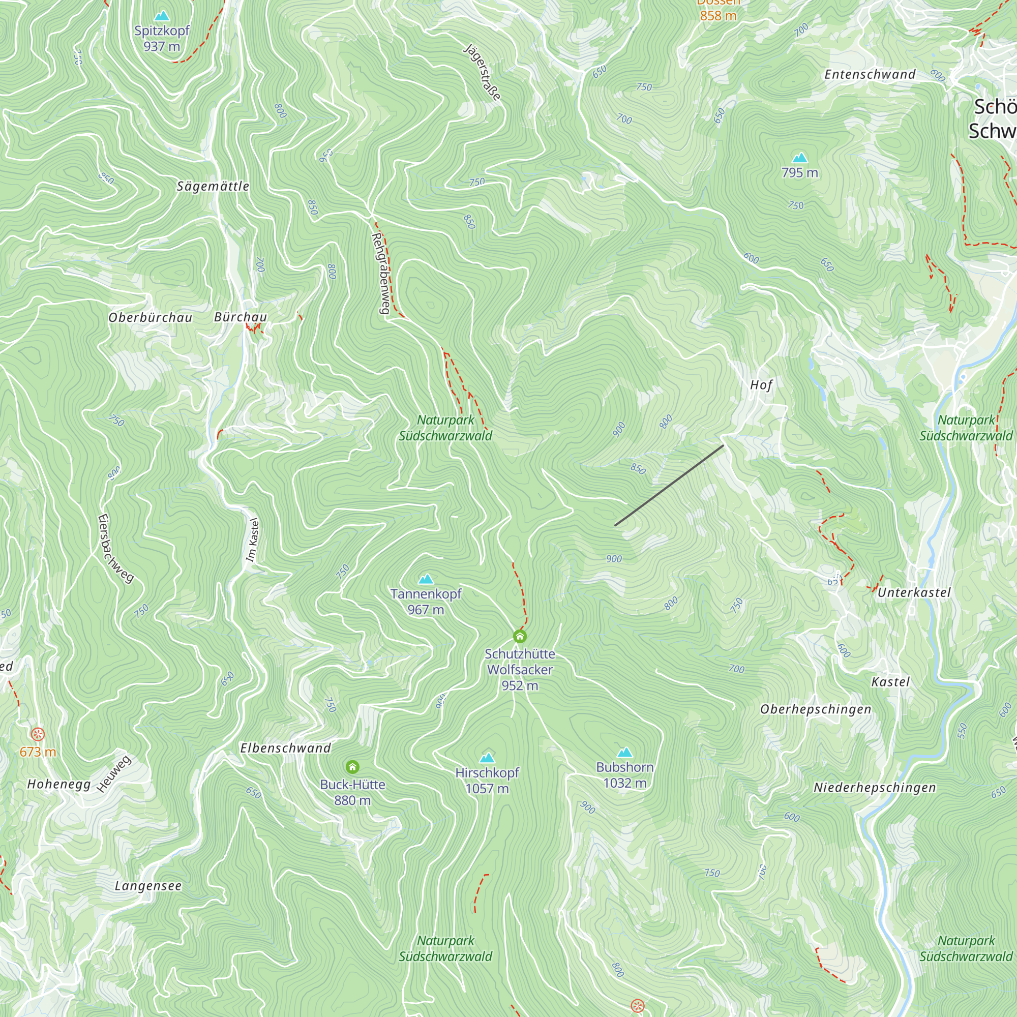 Hörnlihütte map