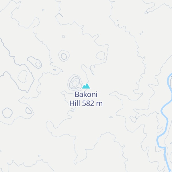 Map of Bakoni Hill