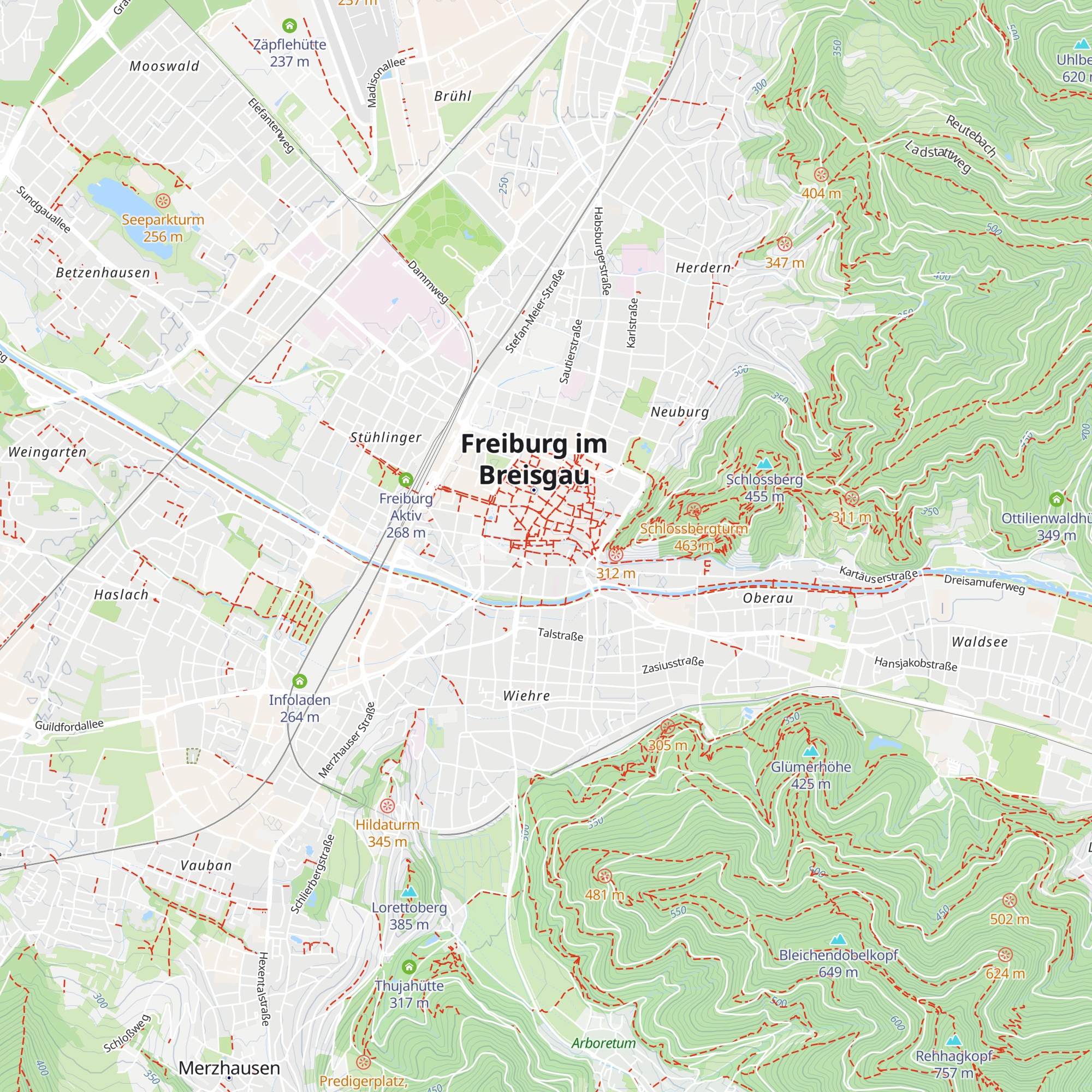 Cabaña Mõchtegernspanier map