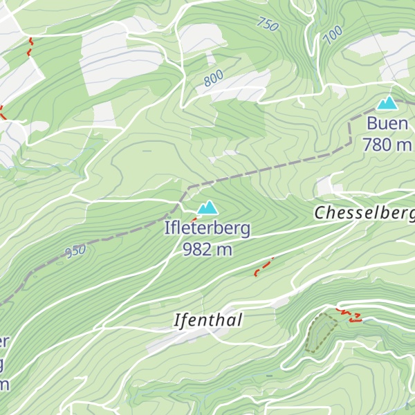 Map of Ifleterberg