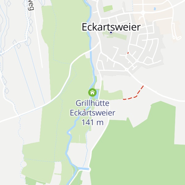Map of Grillhütte Eckartsweier