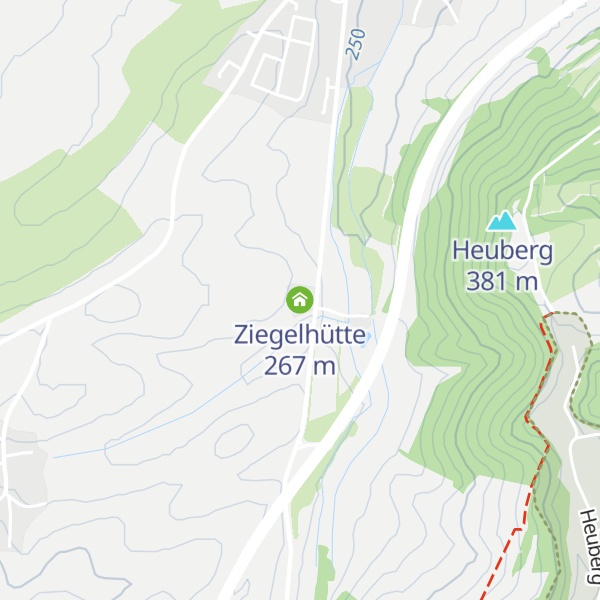Map of Ziegelhütte