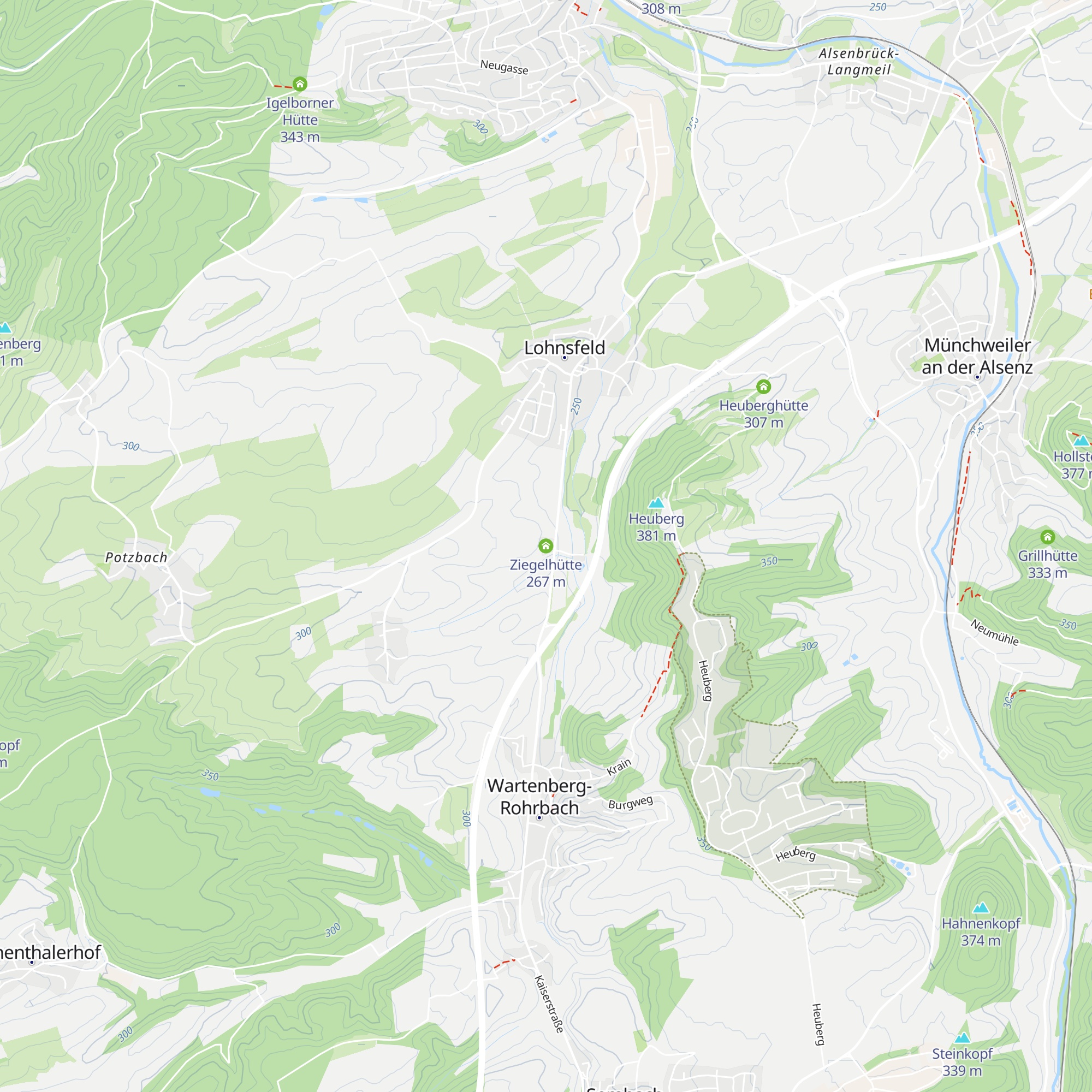 Ziegelhütte map