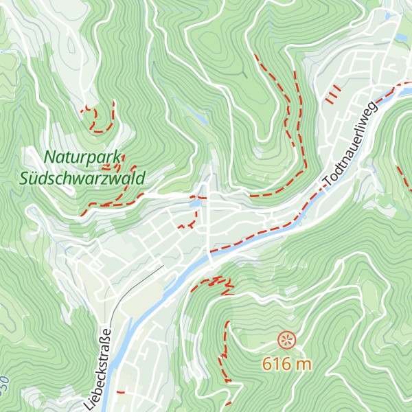 Map of Touristinformation Zell im Wiesental