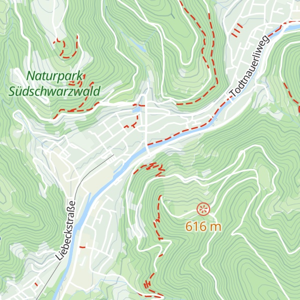 Map of Pfefferhütte
