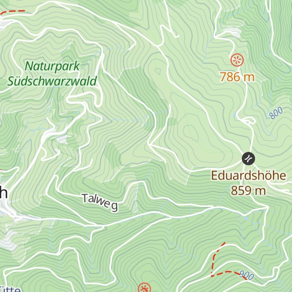 Map of Wanderheim Berglusthaus
