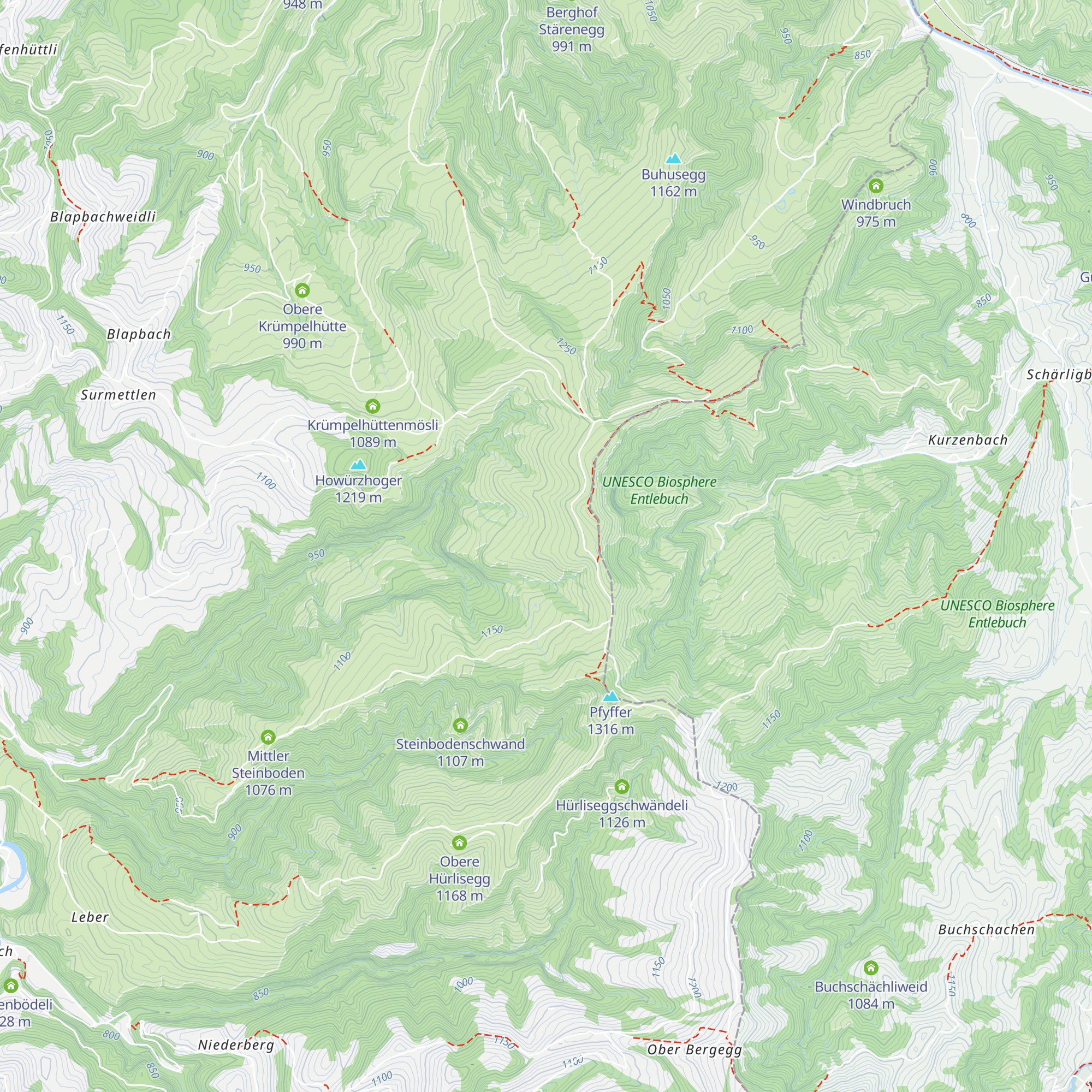 Mittlerer Rämisgummen map