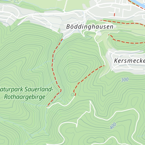 Map of Strickhagen
