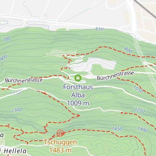 Map of Forsthaus Alba