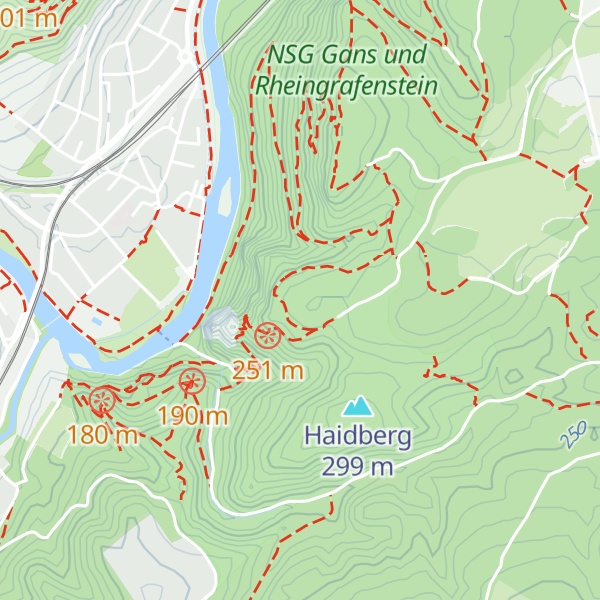 Map of Rheingrafenstein