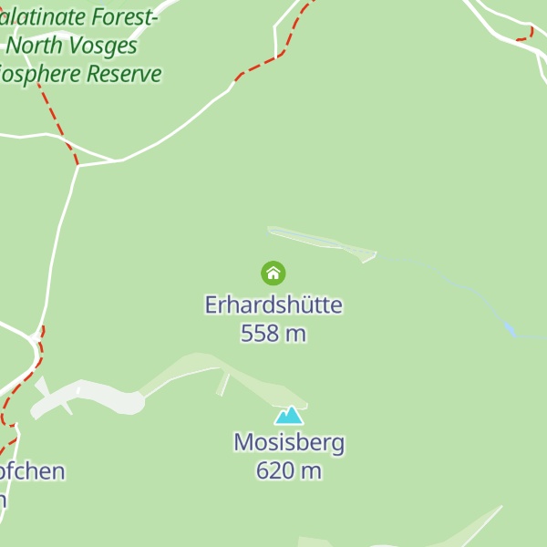 Map of Erhardshütte