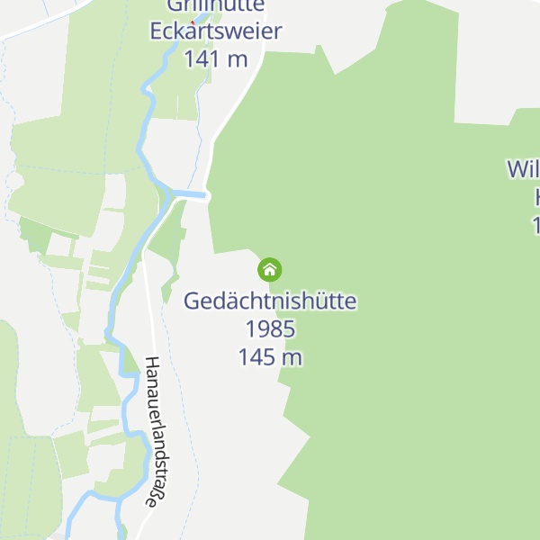 Map of Gedächtnishütte 1985
