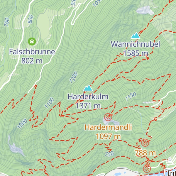 Map of Harderkulm