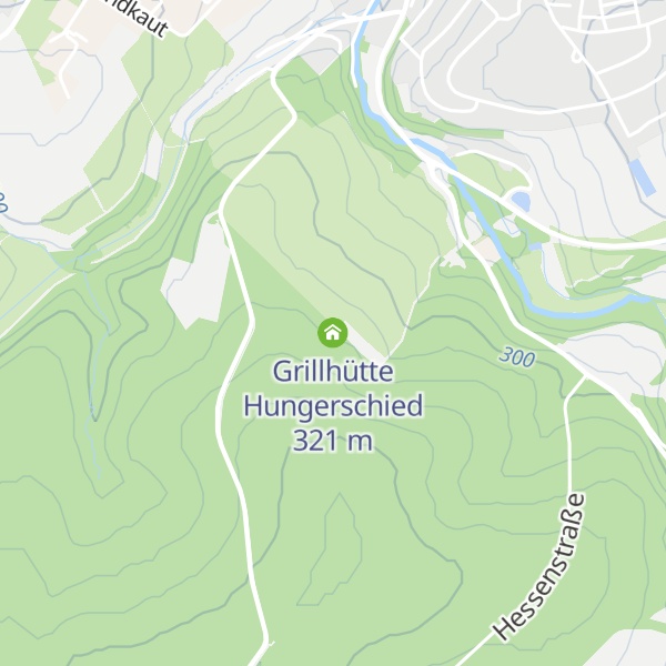 Map of Grillhütte Hungerschied