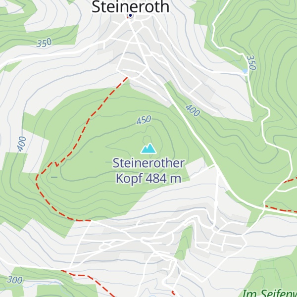 Map of Steinerother Kopf