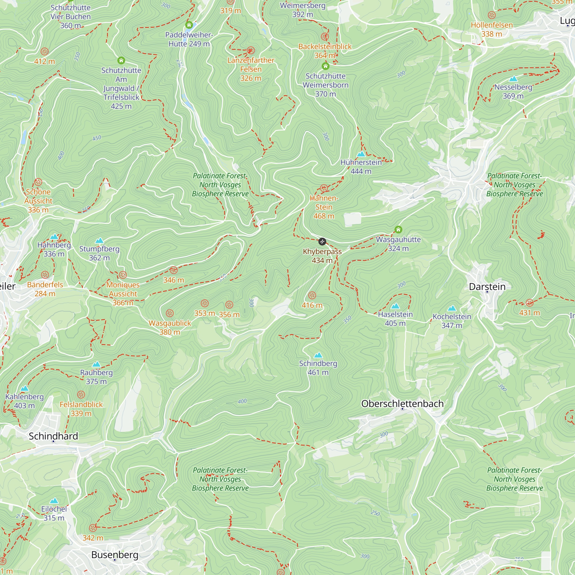Bärenbrunner Hütte map