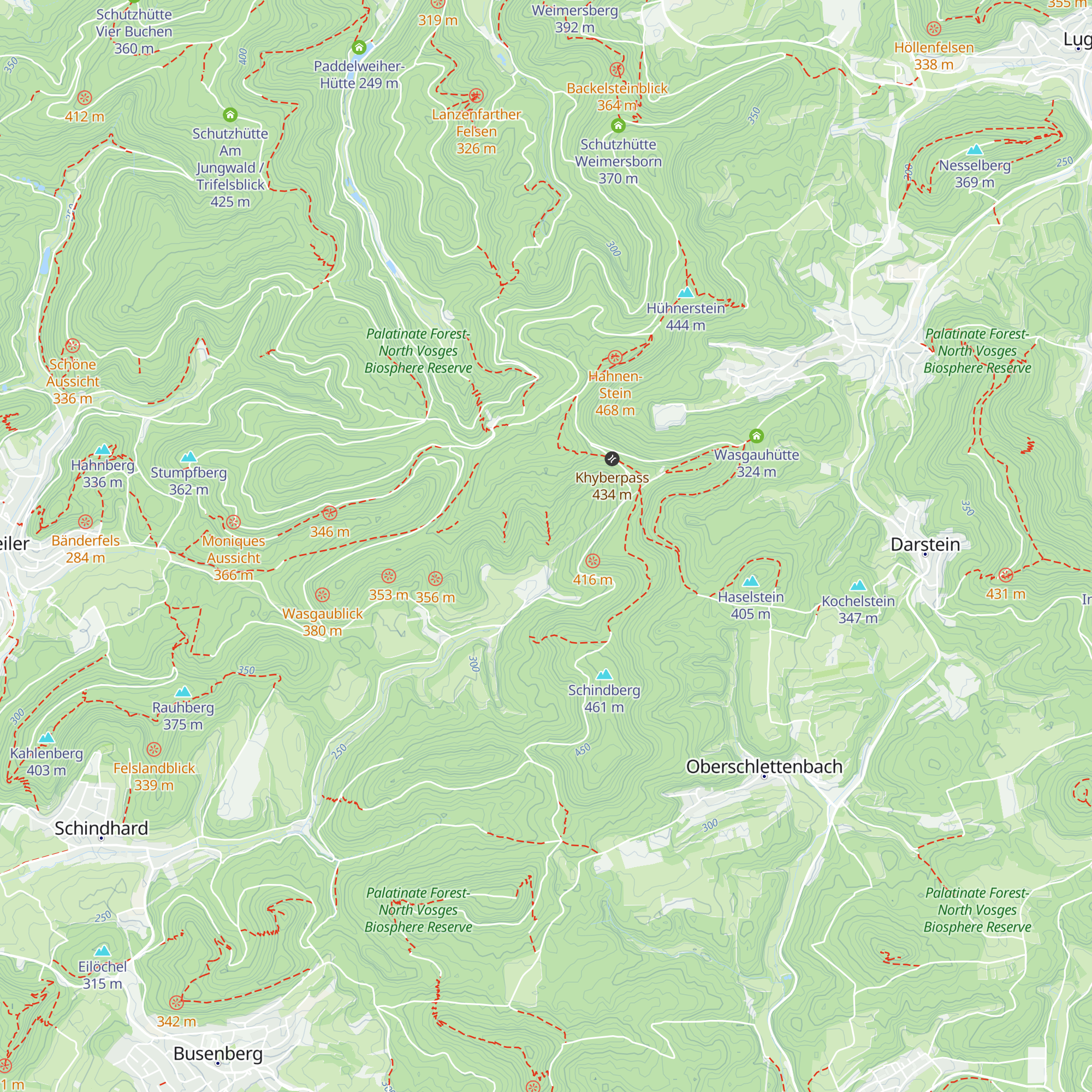 Bärenbrunner Hütte map