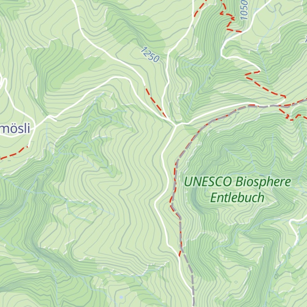 Map of Vorderer Rämisgummen