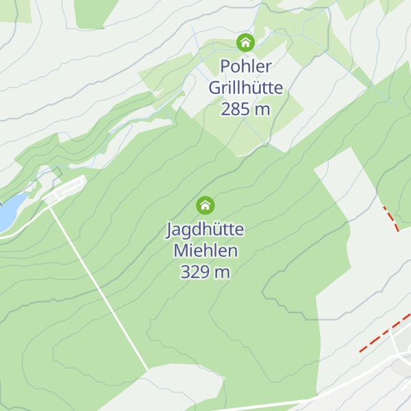 Map of Jagdhütte Miehlen