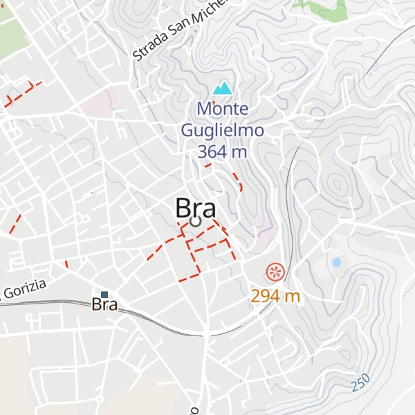 Map of Ufficio Turistico Bra