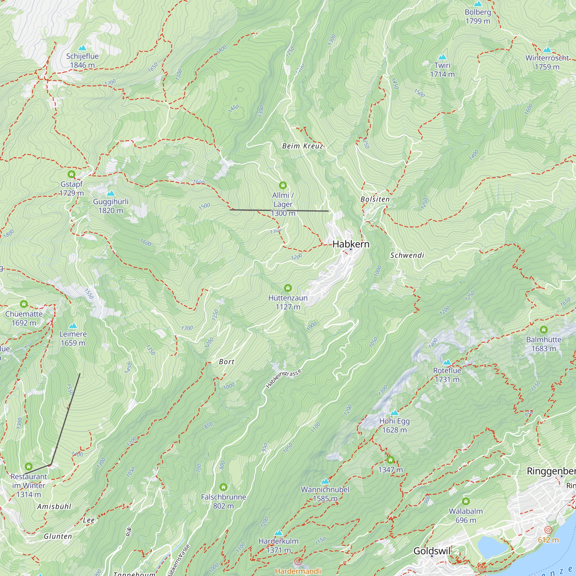 Hüttenzaun map