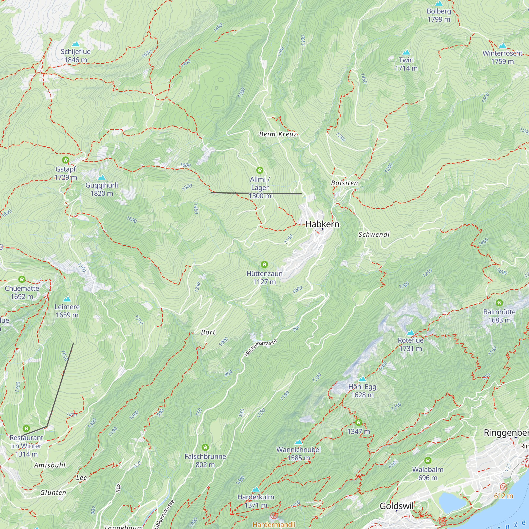 Hüttenzaun map