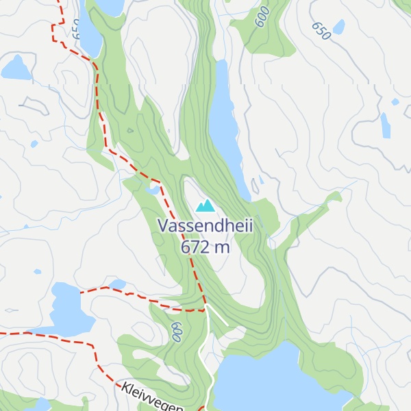 Map of Vassendheii
