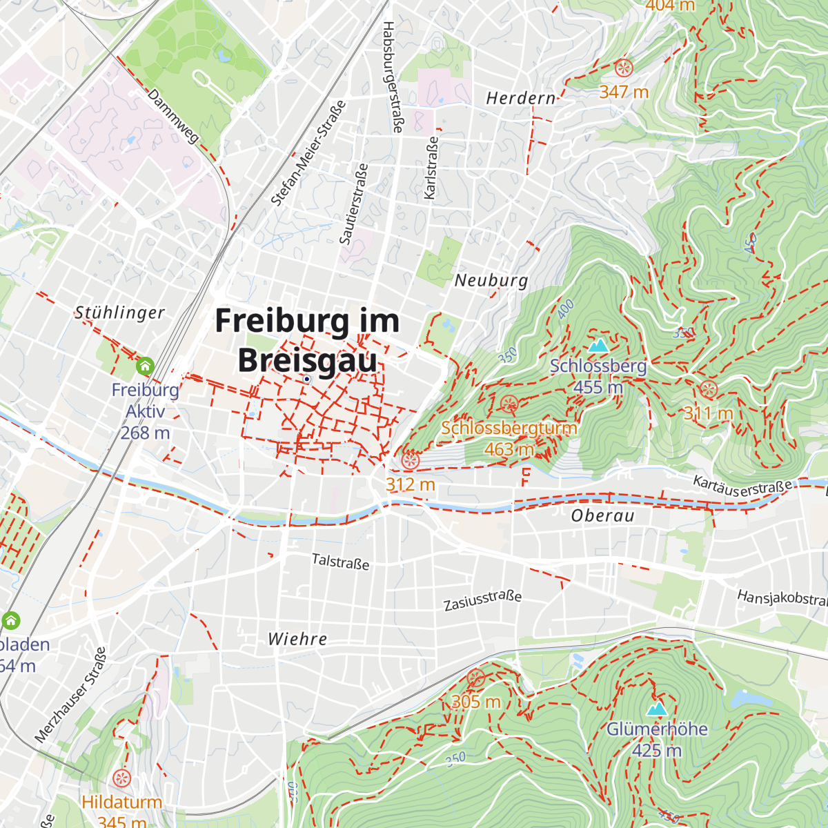 Münsterbauhütte map