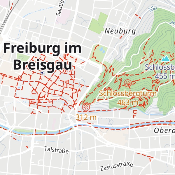 Map of Münsterbauhütte