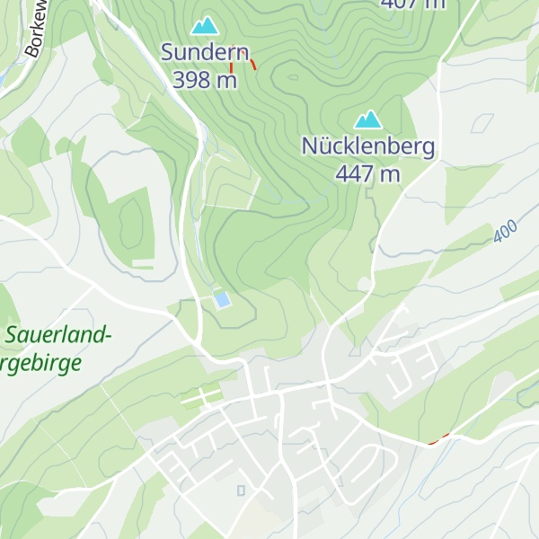 Map of Wanderhütte am Loh