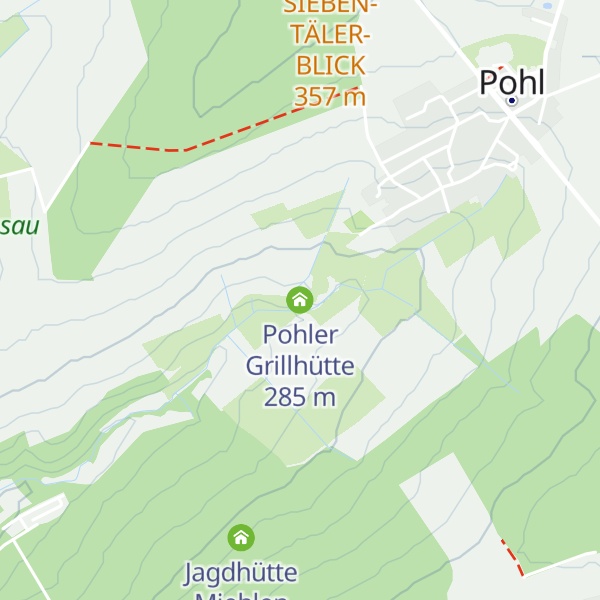 Map of Pohler Grillhütte