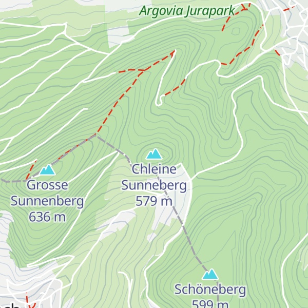 Map of Chleine Sunneberg