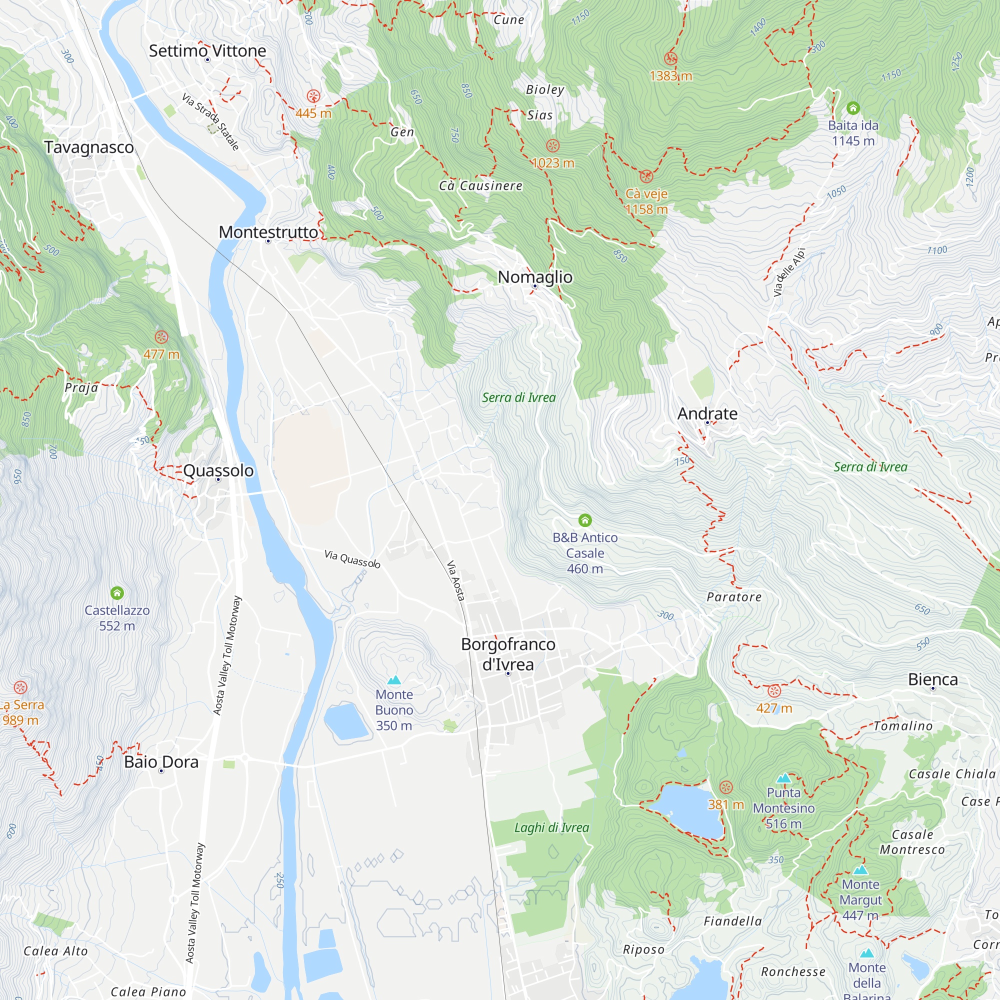 Balmetto Mercando map