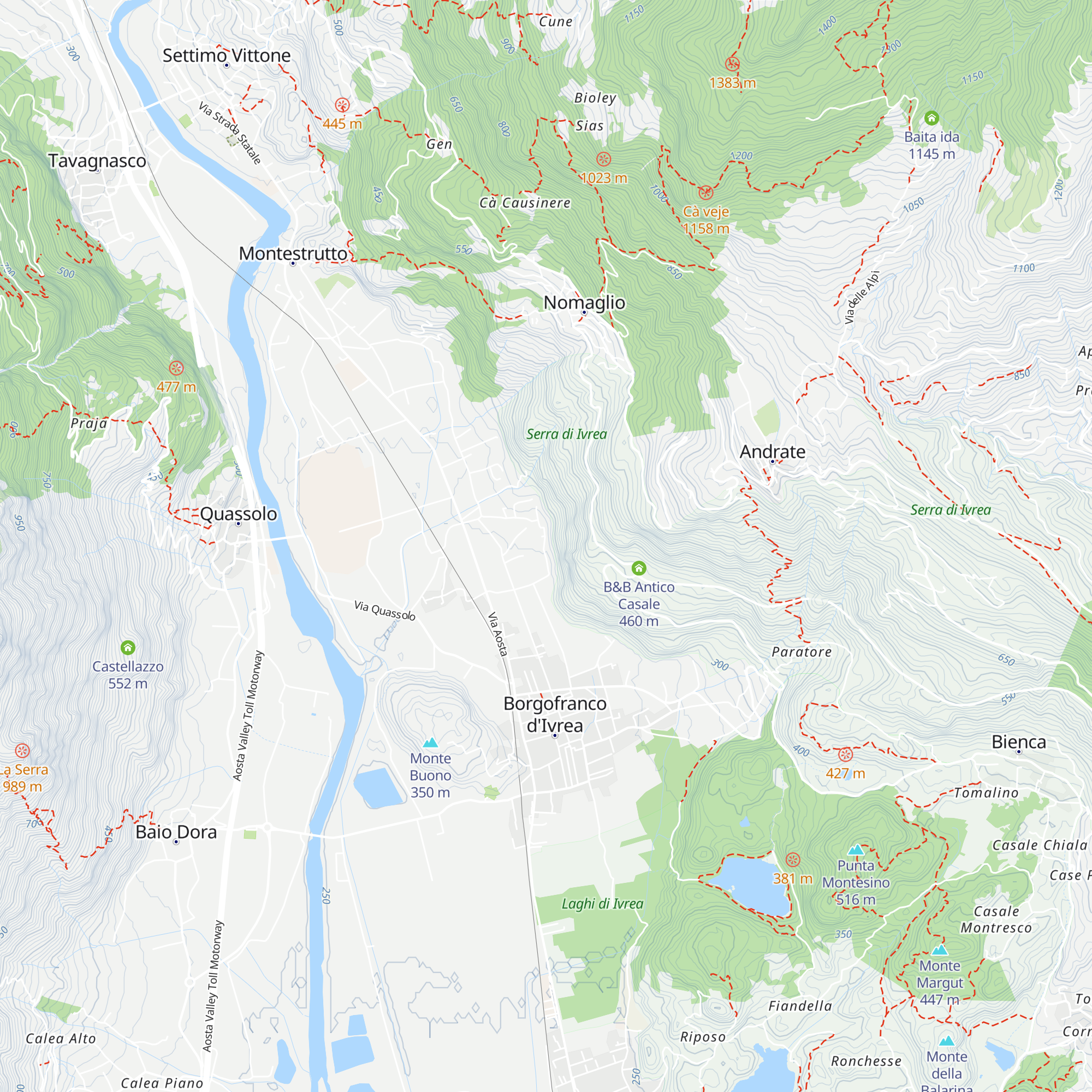 Balmetto Mercando map