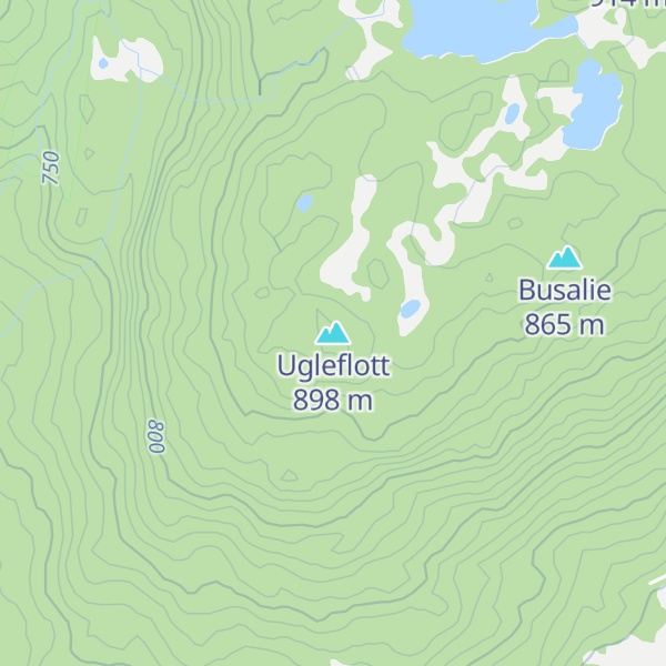 Map of Ugleflott