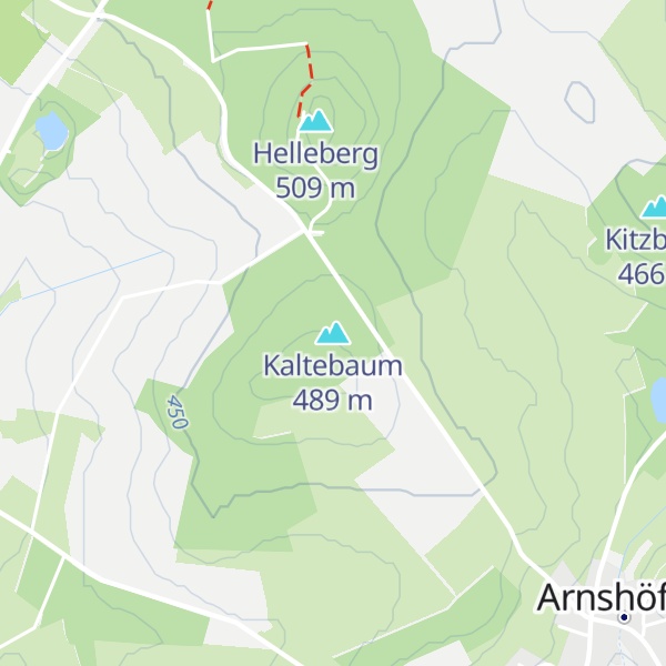 Map of Kaltebaum