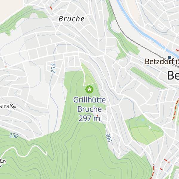 Map of Grillhütte Bruche
