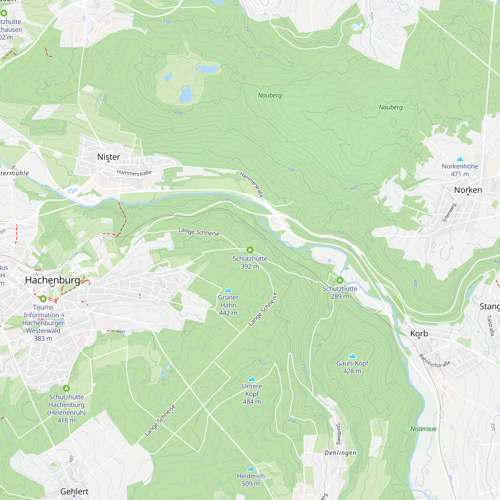 Schutzhütte map