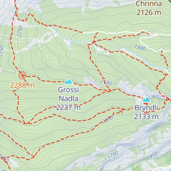 Map of Chlyni Nadla