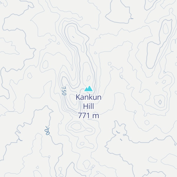Map of Kankun Hill