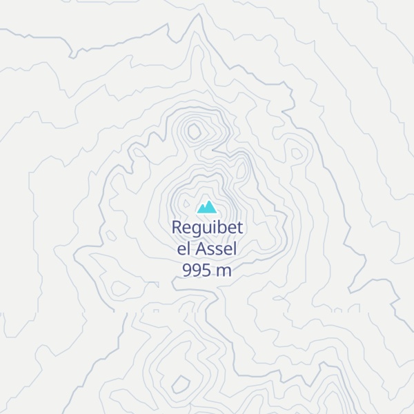 Map of Reguibet el Assel