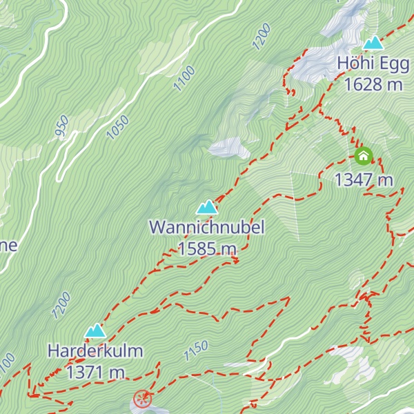 Map of Wannichnubel